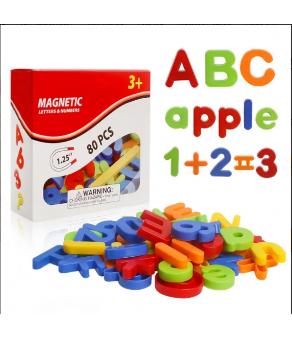Magnetic Letters And Numbers For Educating Kids Pl...